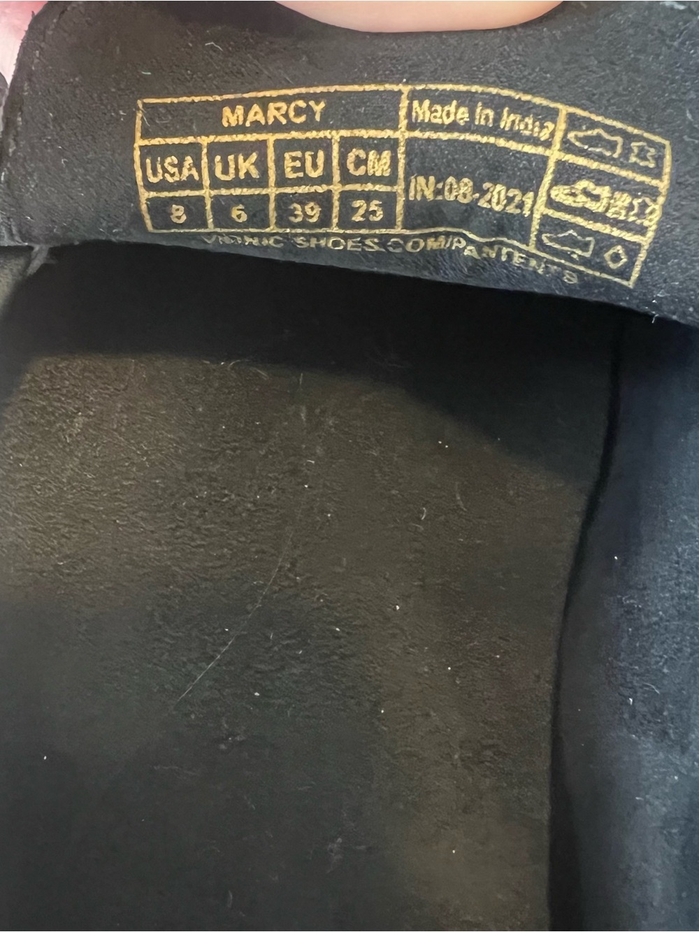 Vionic Marcy Loafers Pebbled Leather Black Arch Support Orthotic Size 8 Classic - Picture 2 of 7